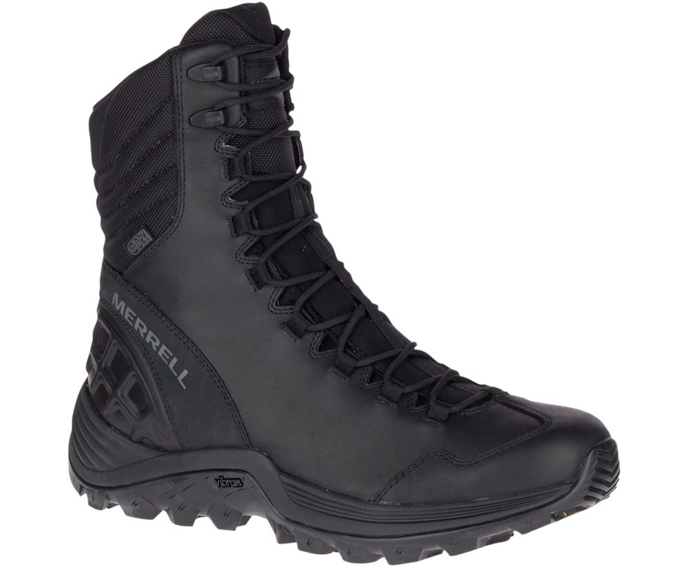 Kozaki Merrell Damskie Czarne - Thermo Rogue Tactical Waterproof Ice+ - 956180-COH